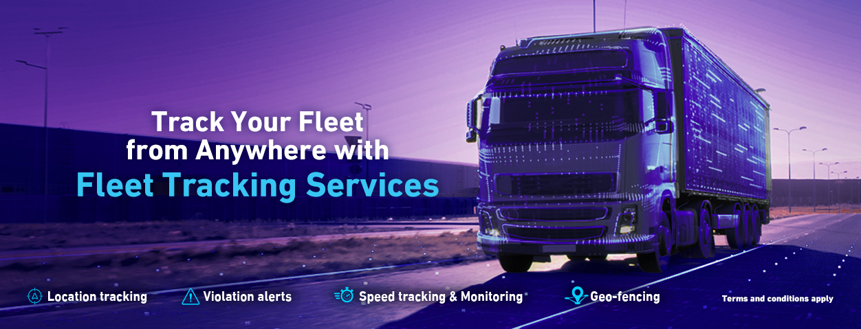 Fleet Tracking Service Banner