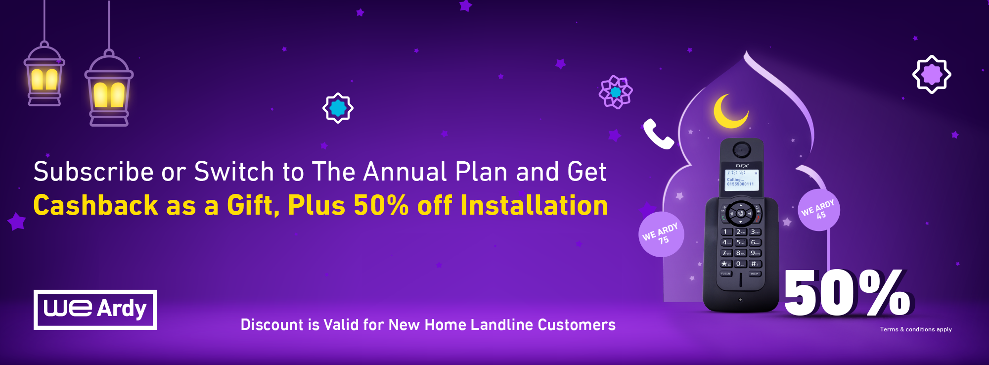 WE Ardy Ramadan promo 2026