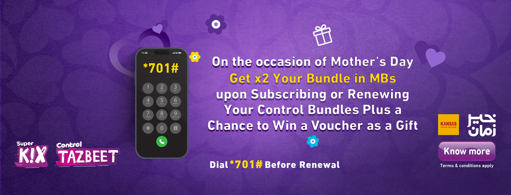 Mother's Day Control Promo