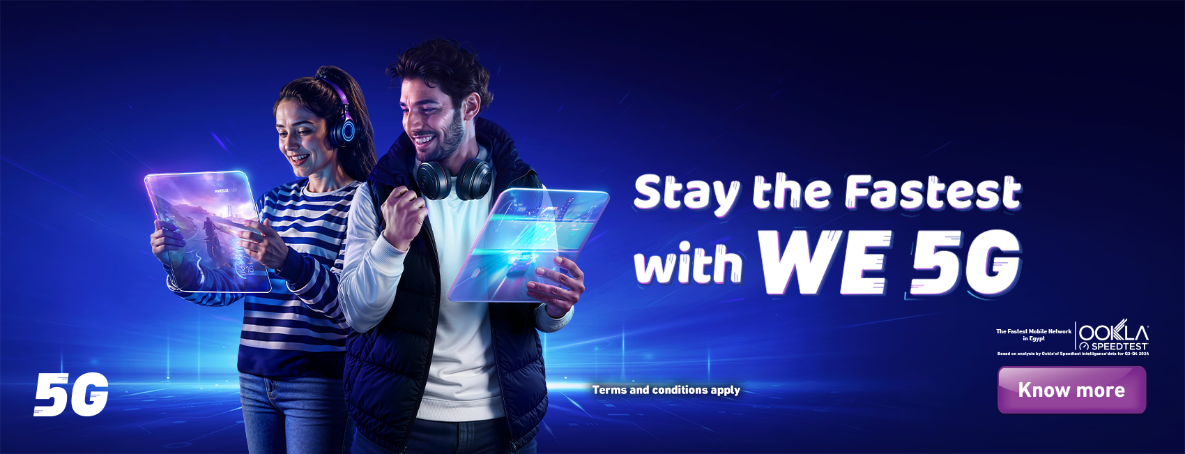 5G Landing Page