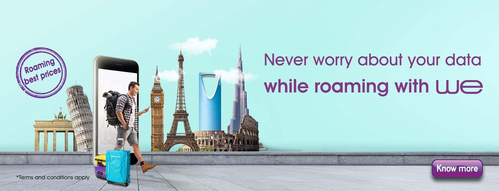 roaming service   form WE 