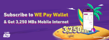 WE Pay Megabytes Promotion